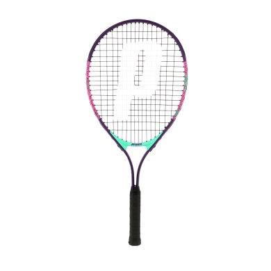 Prince Kinder-Tennisschläger Ace/Face 25in (9-12 Jahre) pink - besaitet -